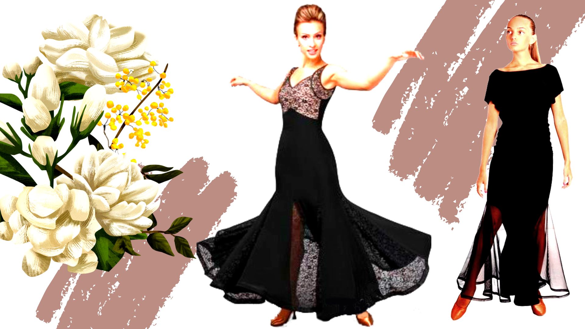 Бальные юбки стандарт