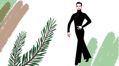 Брюки мужские для танцев