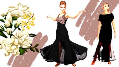 Бальные юбки стандарт